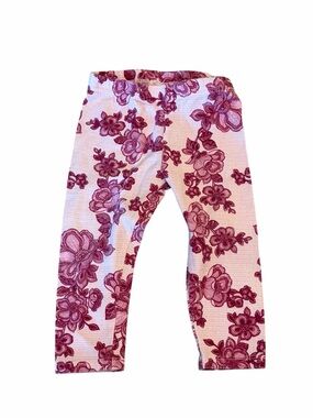 Disney Princess Floral Leggings Baby Girls 9 Months